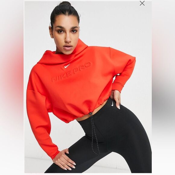 Nike Pro Training Fleece Hoodie - Picture 1 of 6